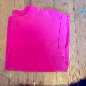 Pink long sleeve shirt